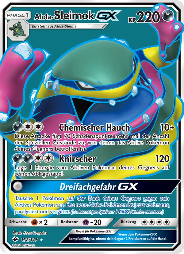 Alola-Sleimok GX Nacht in Flammen 138/147
