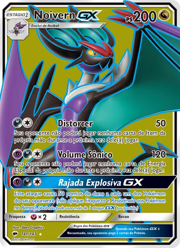 Noivern GX Sombras Ardentes 141/147