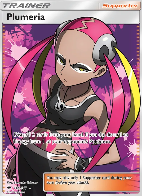 Plumeria Burning Shadows 145/147
