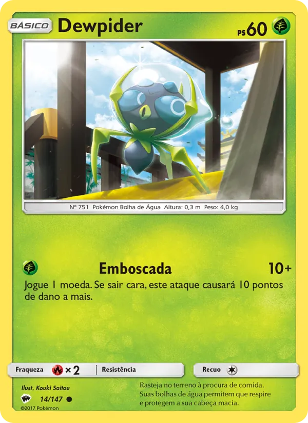 Dewpider Sombras Ardentes 14/147