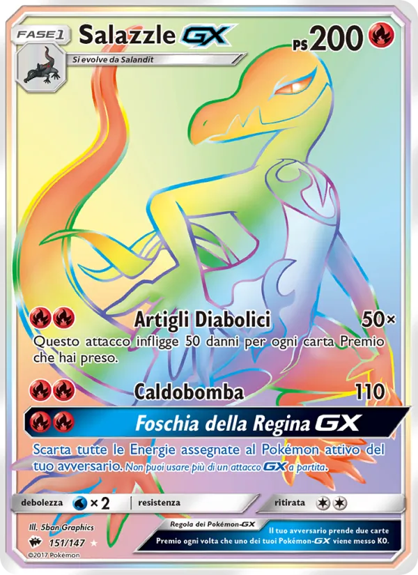 Salazzle GX Ombre Infuocate 151/147
