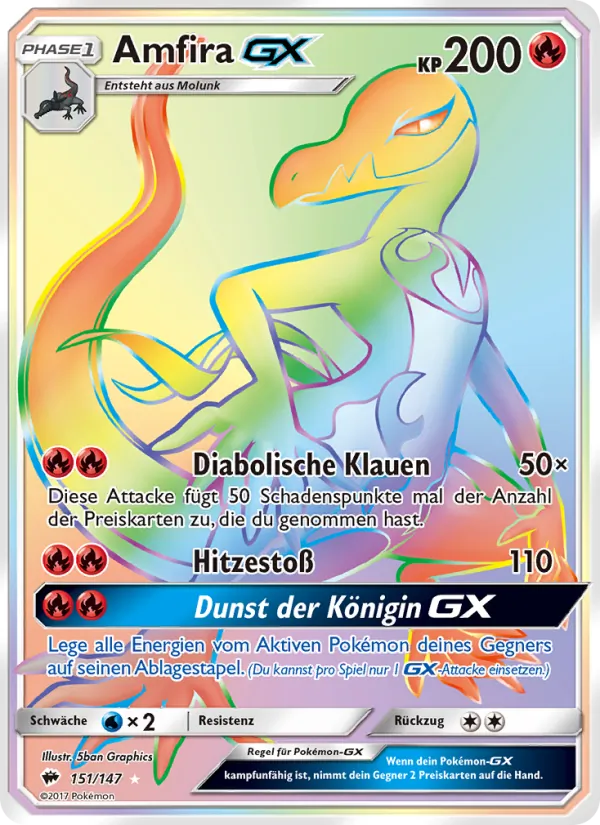 Amfira GX Nacht in Flammen 151/147