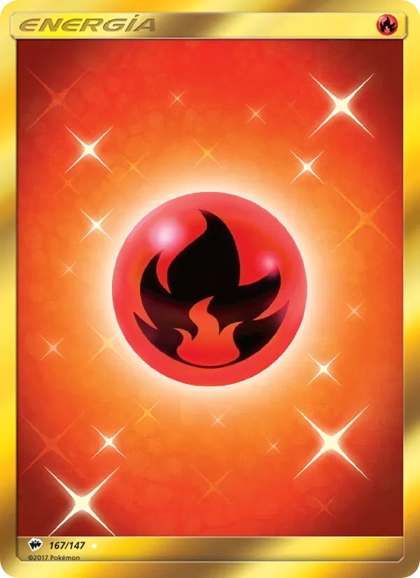 Energía Fuego Sombras Ardientes 167/147