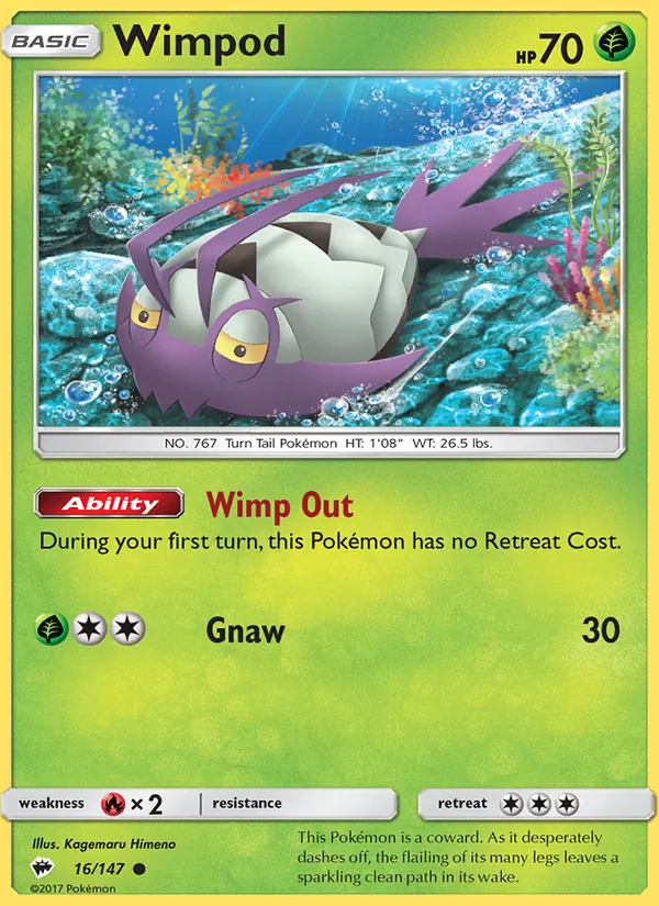 Wimpod Burning Shadows 16/147