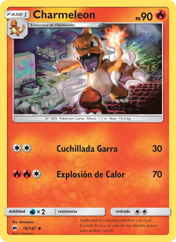 Charmeleon Sombras Ardientes 19/147