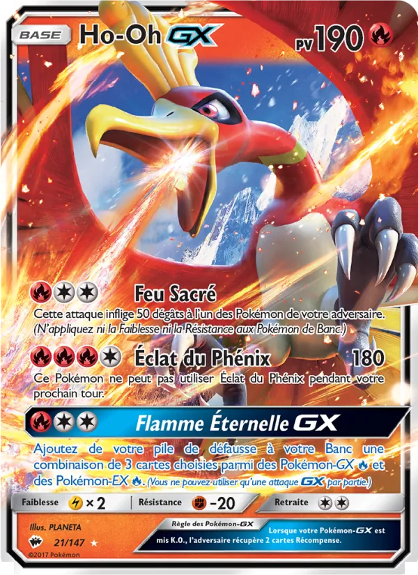 Ho-Oh GX Ombres Ardentes 21/147