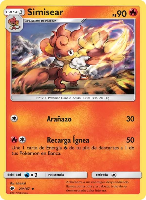 Simisear Sombras Ardientes 23/147