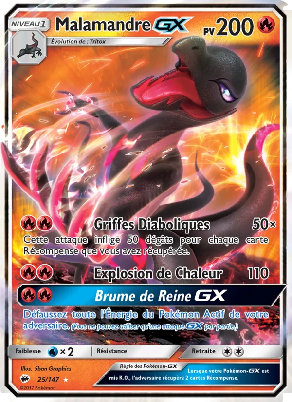 Malamandre GX Ombres Ardentes 25/147