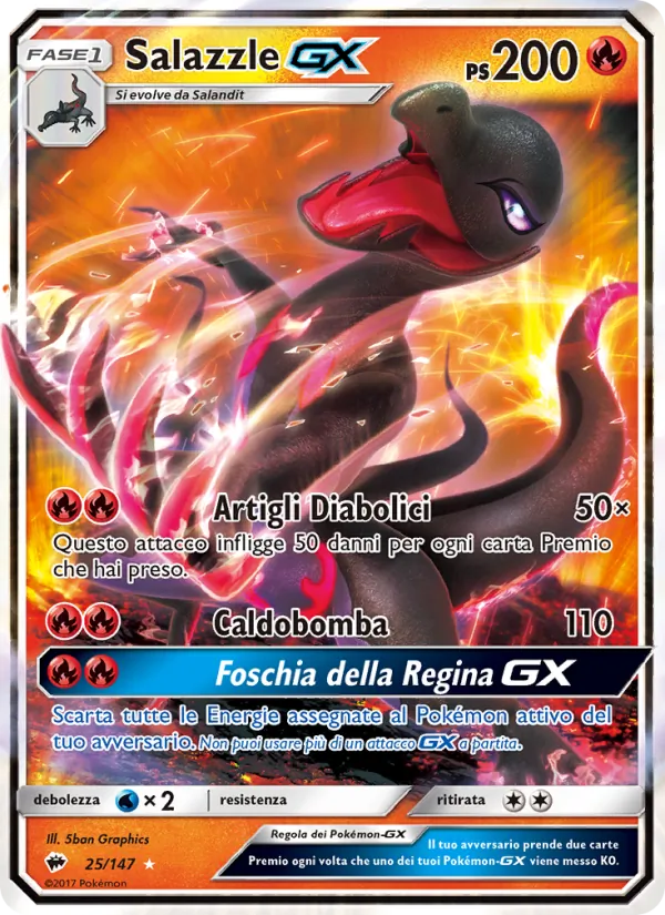 Salazzle GX Ombre Infuocate 25/147