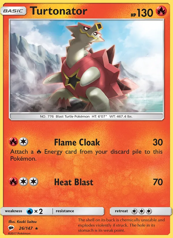 Turtonator Burning Shadows 26/147