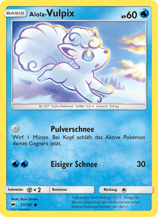 Alola Vulpix Nacht in Flammen 27/147