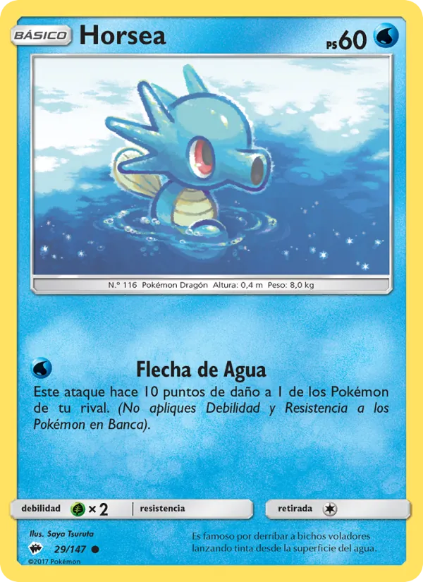 Horsea Sombras Ardientes 29/147