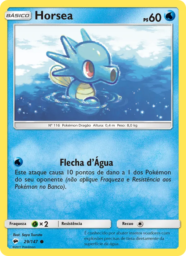 Horsea Sombras Ardentes 29/147