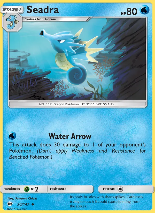 Seadra Burning Shadows 30/147