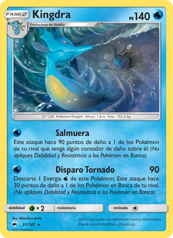 Kingdra Sombras Ardientes 31/147