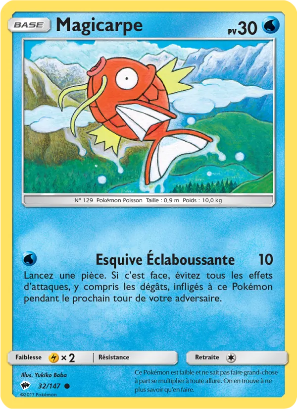 Magicarpe Ombres Ardentes 32/147