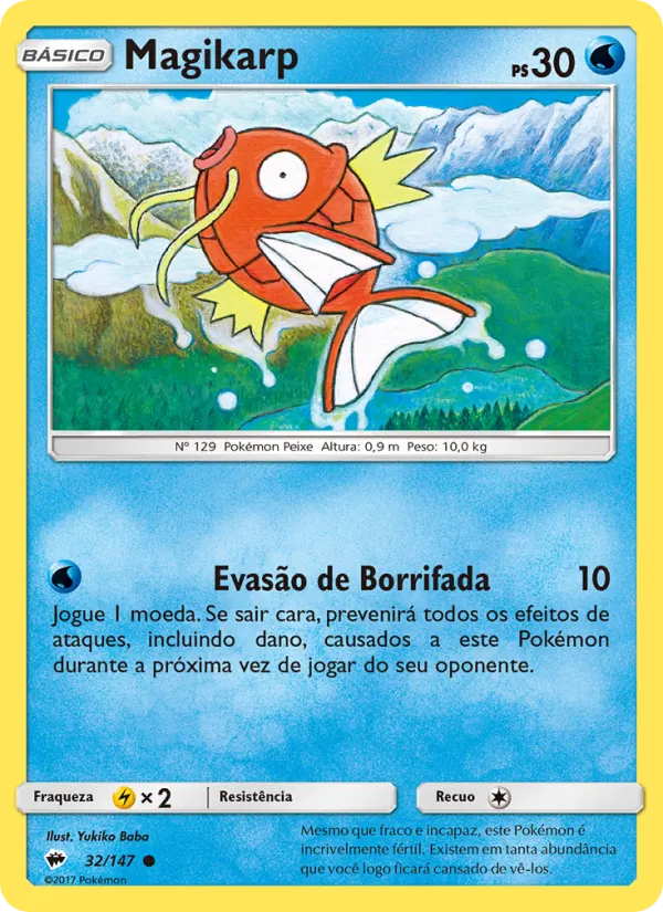 Magikarp Sombras Ardentes 32/147