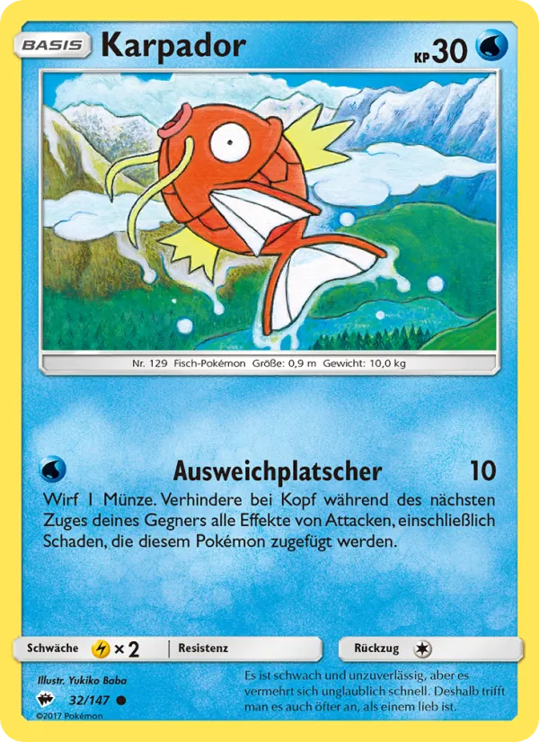 Karpador Nacht in Flammen 32/147