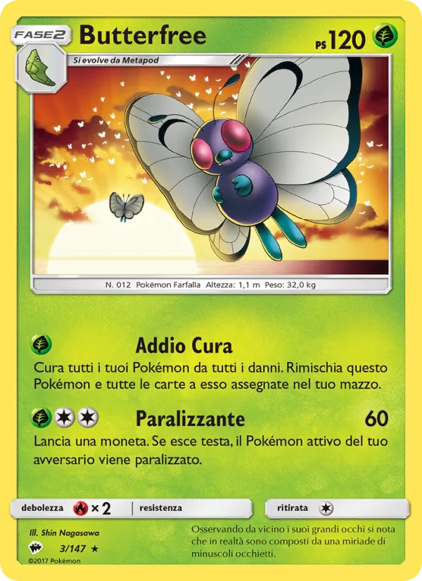 Butterfree Ombre Infuocate 3/147