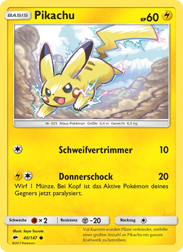 Pikachu Nacht in Flammen 40/147