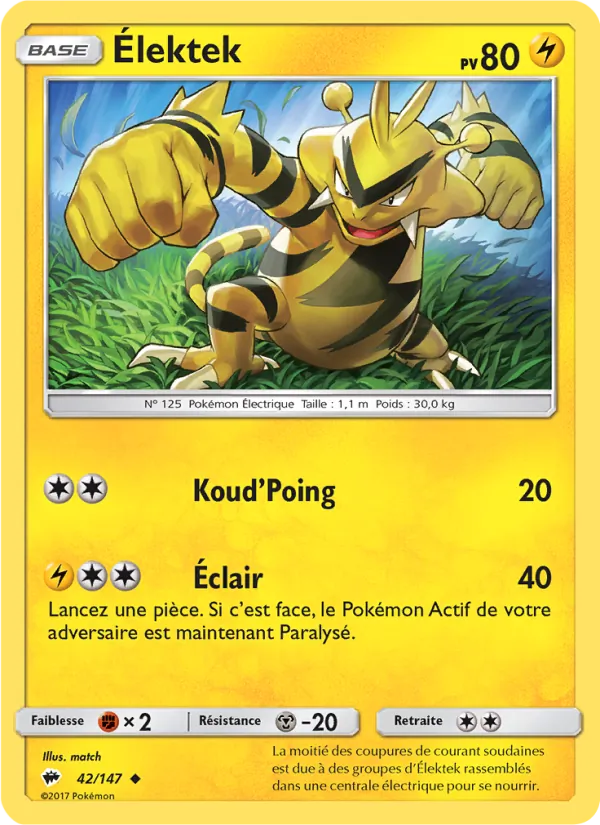 Élektek Ombres Ardentes 42/147