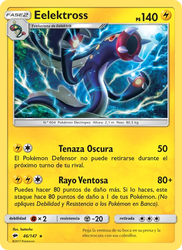 Eelektross Sombras Ardientes 46/147