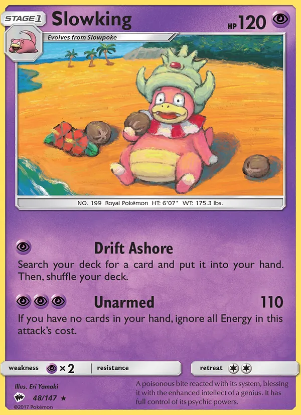 Slowking Burning Shadows 48/147