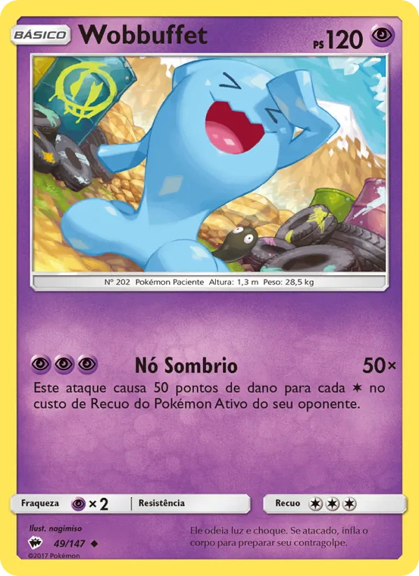 Wobbuffet Sombras Ardentes 49/147