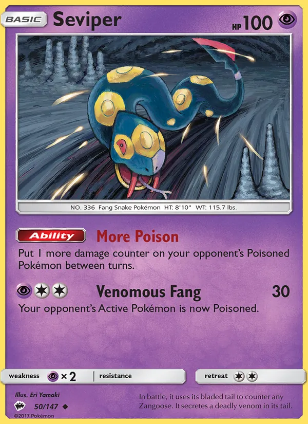 Seviper Burning Shadows 50/147