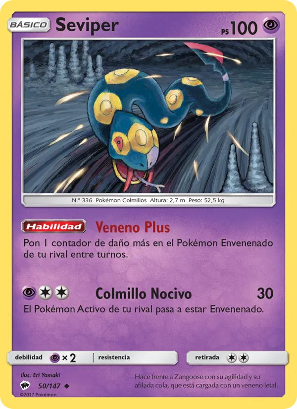 Seviper Sombras Ardientes 50/147