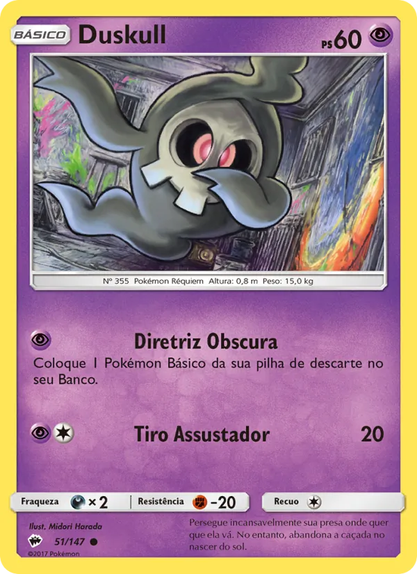 Duskull Sombras Ardentes 51/147