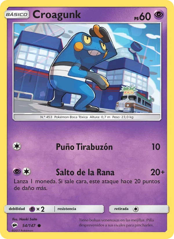 Croagunk Sombras Ardientes 54/147