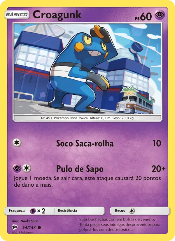 Croagunk Sombras Ardentes 54/147