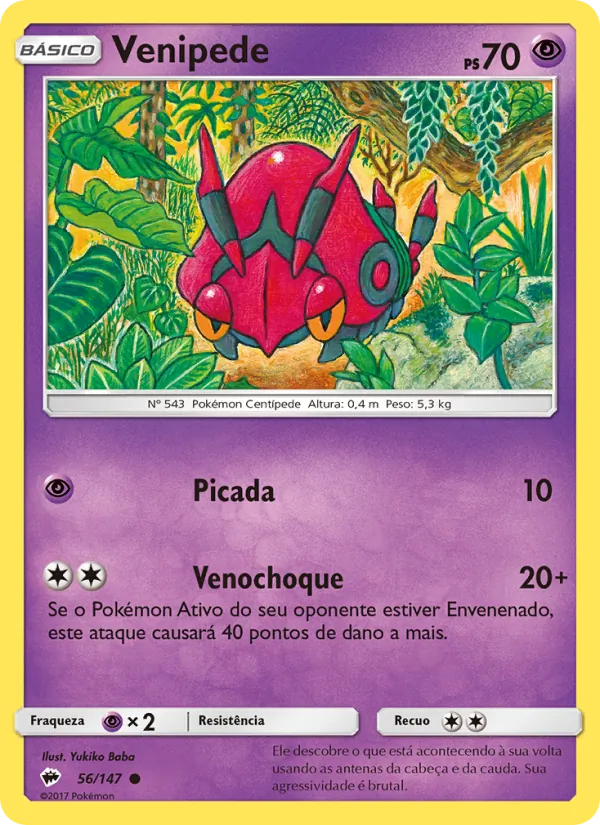 Venipede Sombras Ardentes 56/147