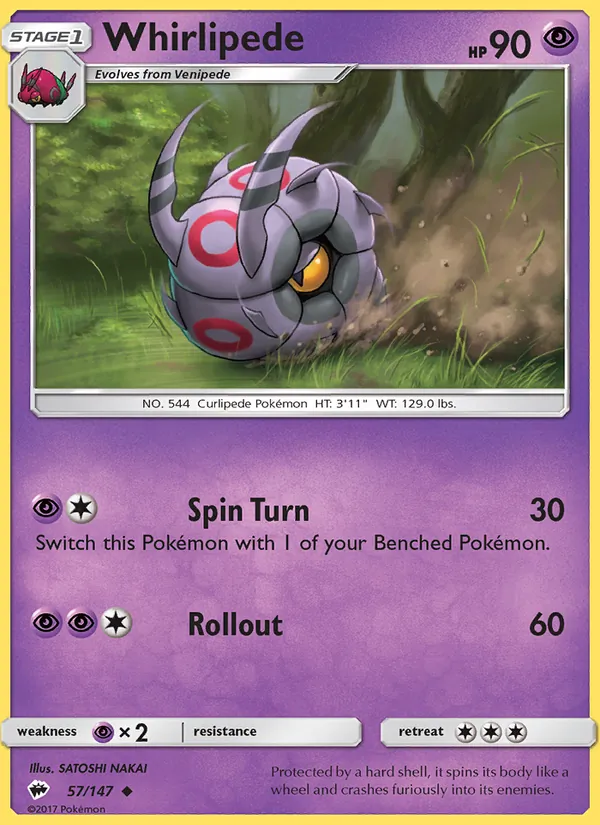 Whirlipede Burning Shadows 57/147
