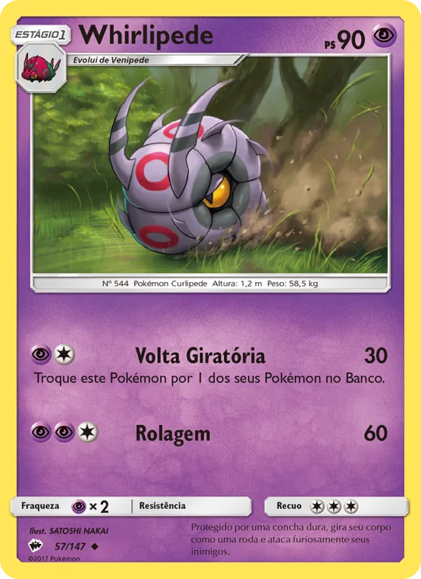 Whirlipede Sombras Ardentes 57/147
