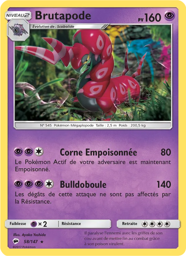 Brutapode Ombres Ardentes 58/147