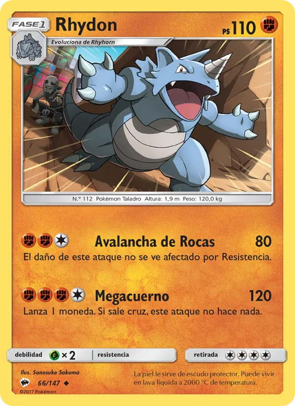 Rhydon Sombras Ardientes 66/147