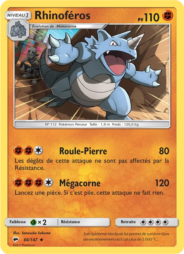 Rhinoféros Ombres Ardentes 66/147