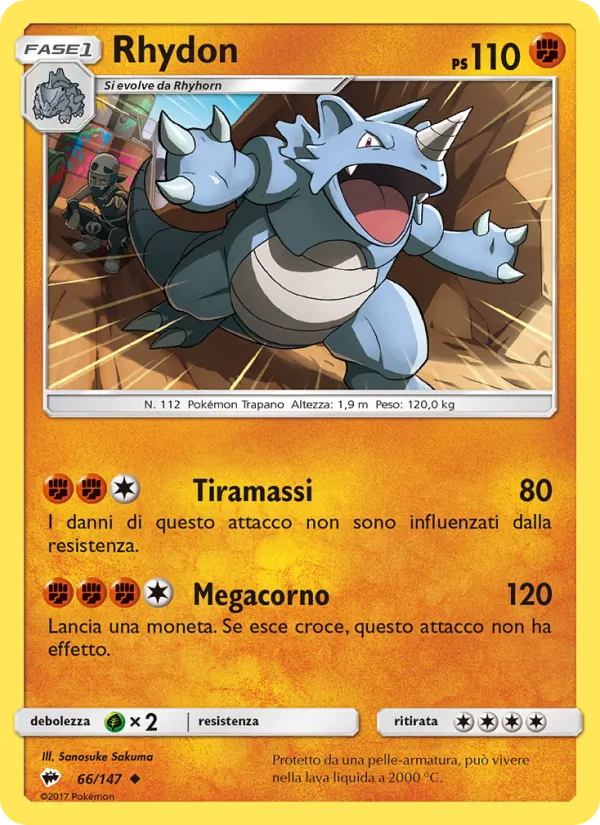 Rhydon Ombre Infuocate 66/147