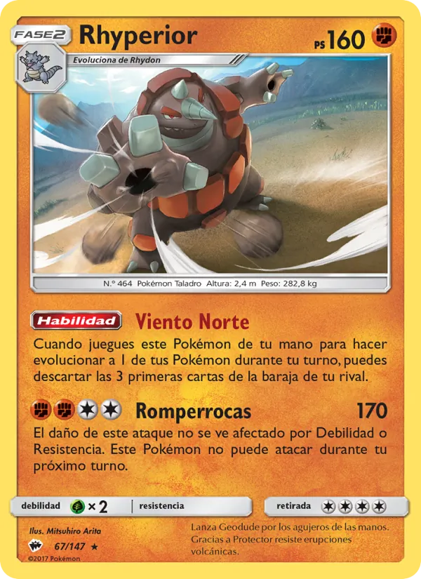 Rhyperior Sombras Ardientes 67/147