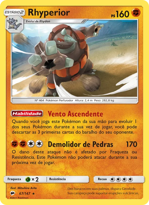 Rhyperior Sombras Ardentes 67/147