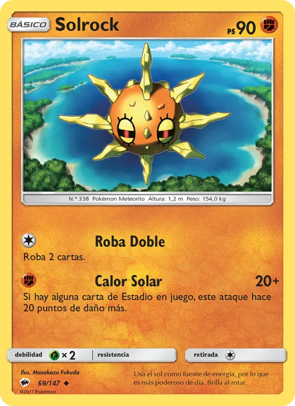 Solrock Sombras Ardientes 69/147