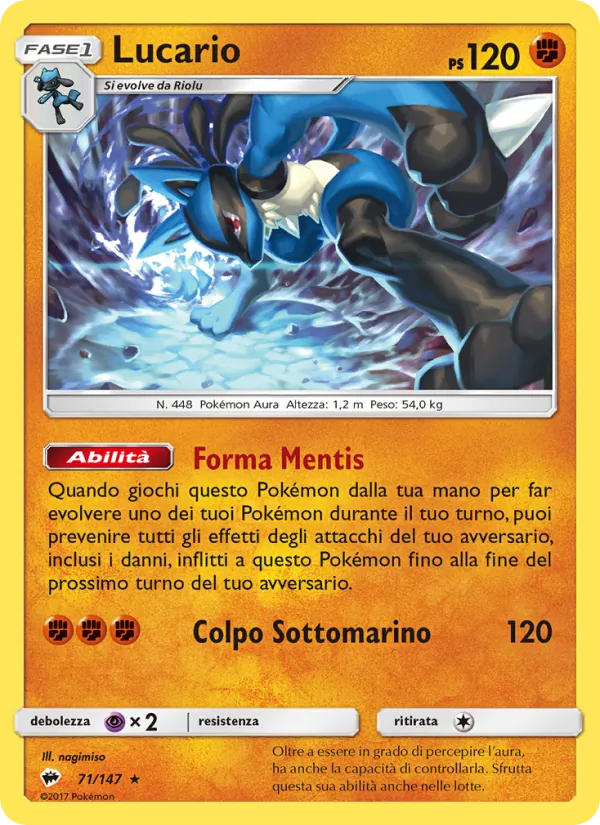 Lucario Ombre Infuocate 71/147