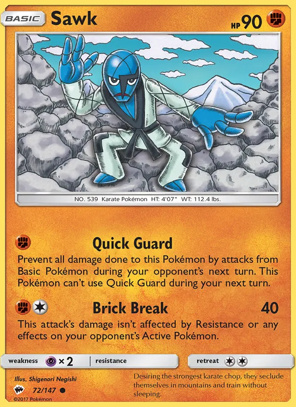 Sawk Burning Shadows 72/147
