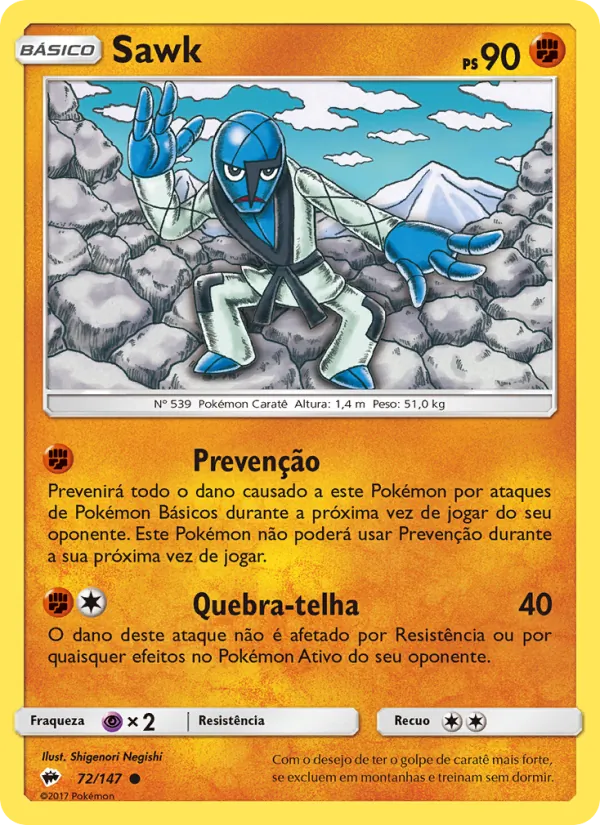 Sawk Sombras Ardentes 72/147