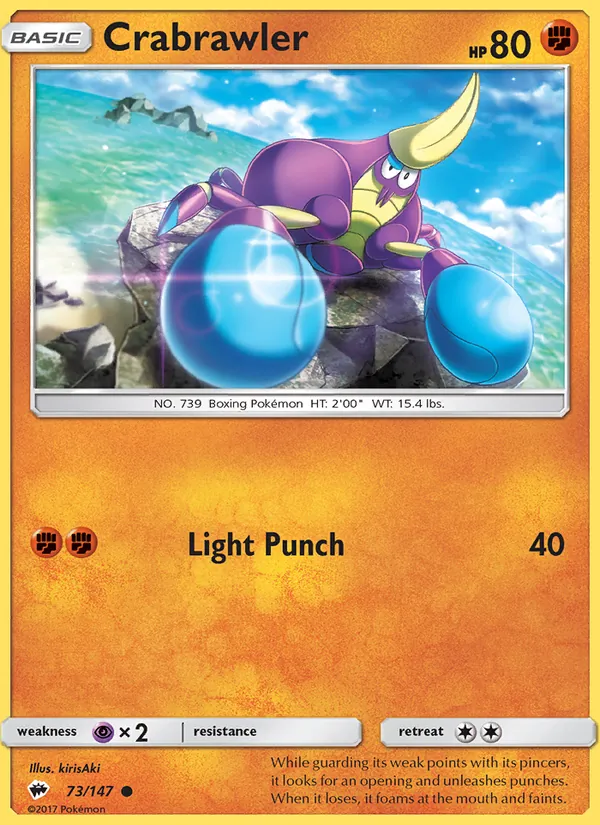 Crabrawler Burning Shadows 73/147