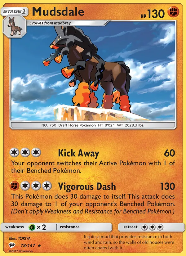 Mudsdale Burning Shadows 78/147