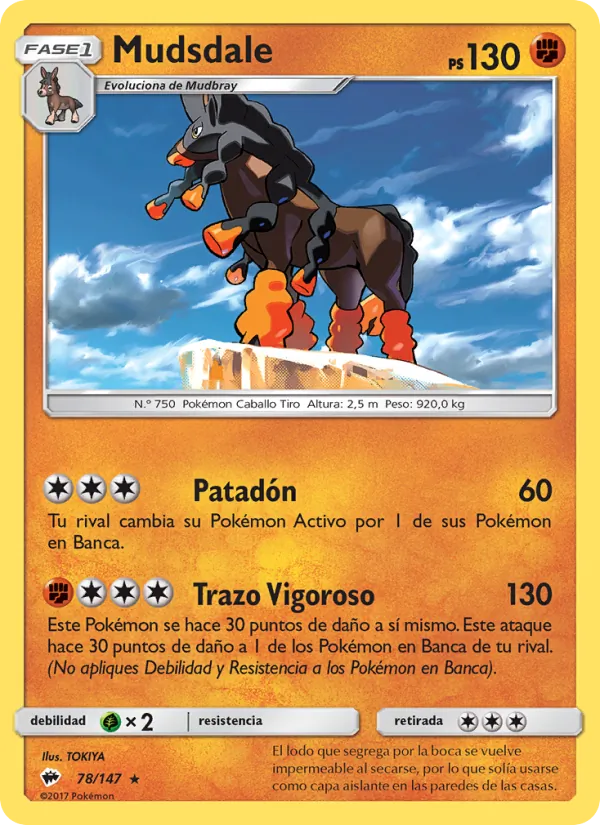 Mudsdale Sombras Ardientes 78/147