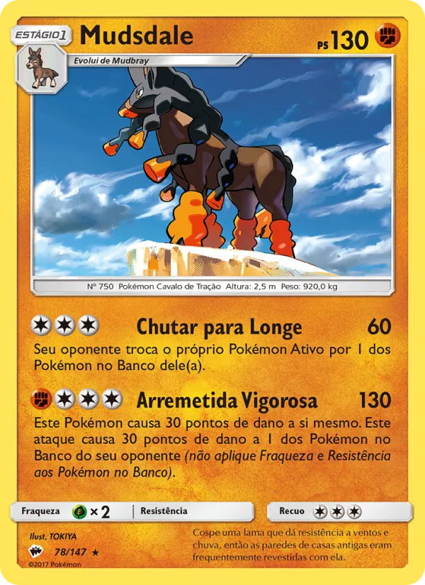 Mudsdale Sombras Ardentes 78/147